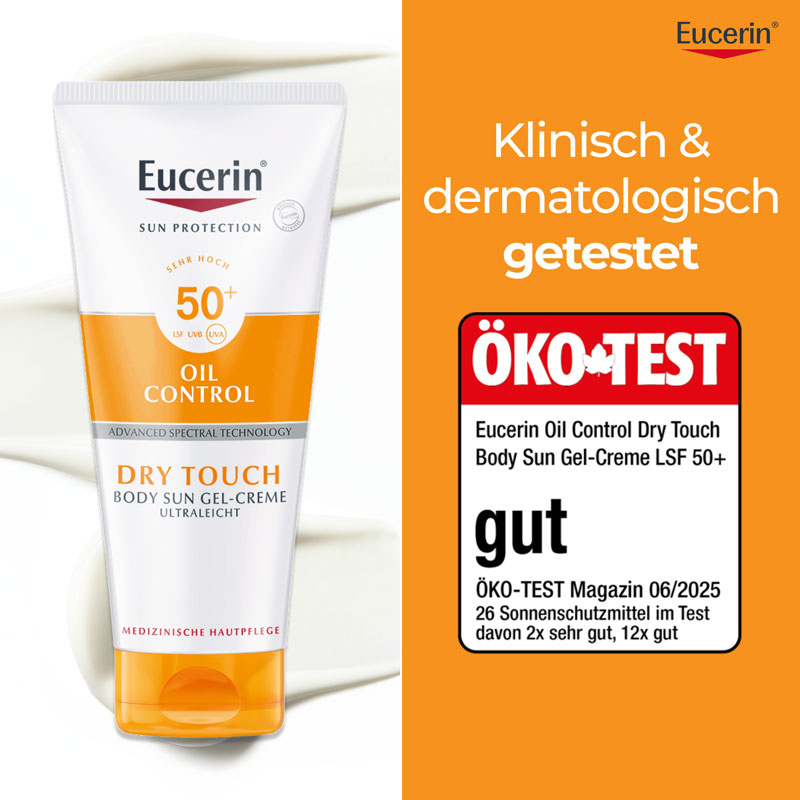 Eucerin SUN OIL CONTROL DRY TOUCH BODY SUN GEL-CREME ULTRALEICHT LSF 50+  200 ml Creme