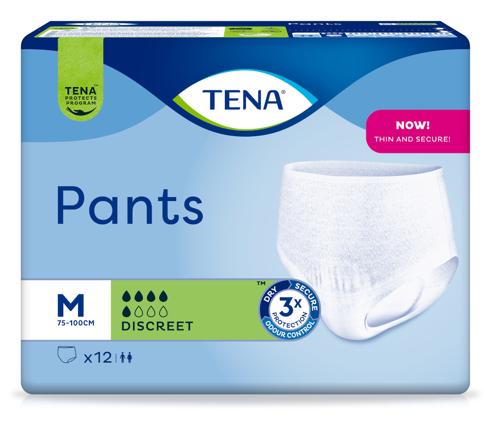TENA Pants DISCREET M 6X12 St