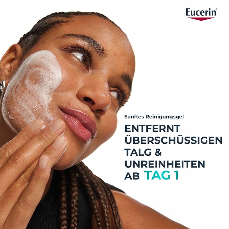 Eucerin DERMOPURE CLINICAL PORENVERFEINERNDES REINIGUNGSGEL +20% sparen* 200 ml Gel