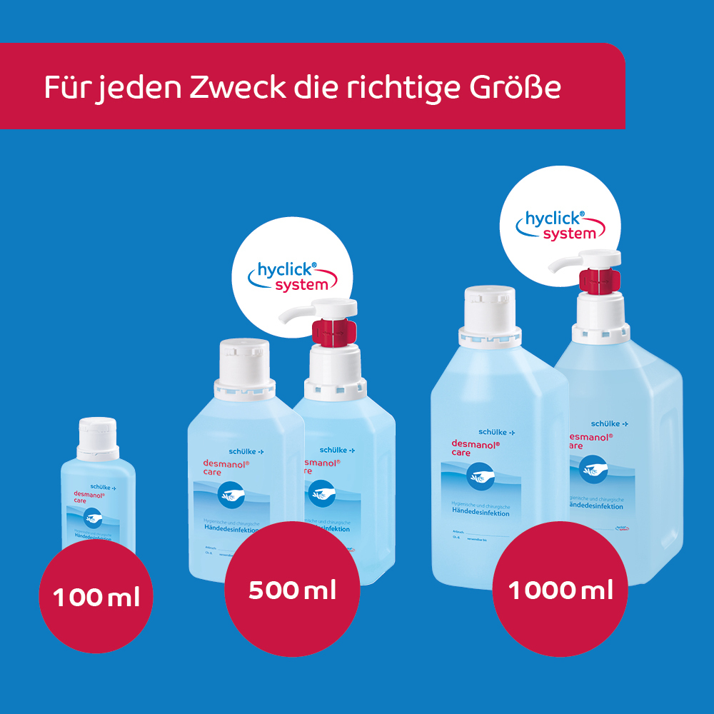 desmanol care Händedesinfektion 500 ml Lösung