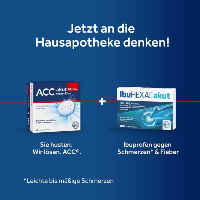 ACC akut 600mg Hustenlöser 20 St Brausetabletten