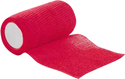 DracoElfi haft color rot Fixierbinde 10 cm x 4 m  1 St Binden