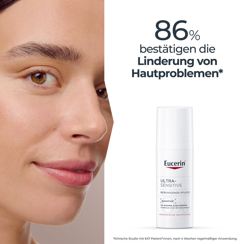 Eucerin UltraSensitive Beruhigende Pflege für normale Haut bis Mischhaut Creme 50 ml Creme