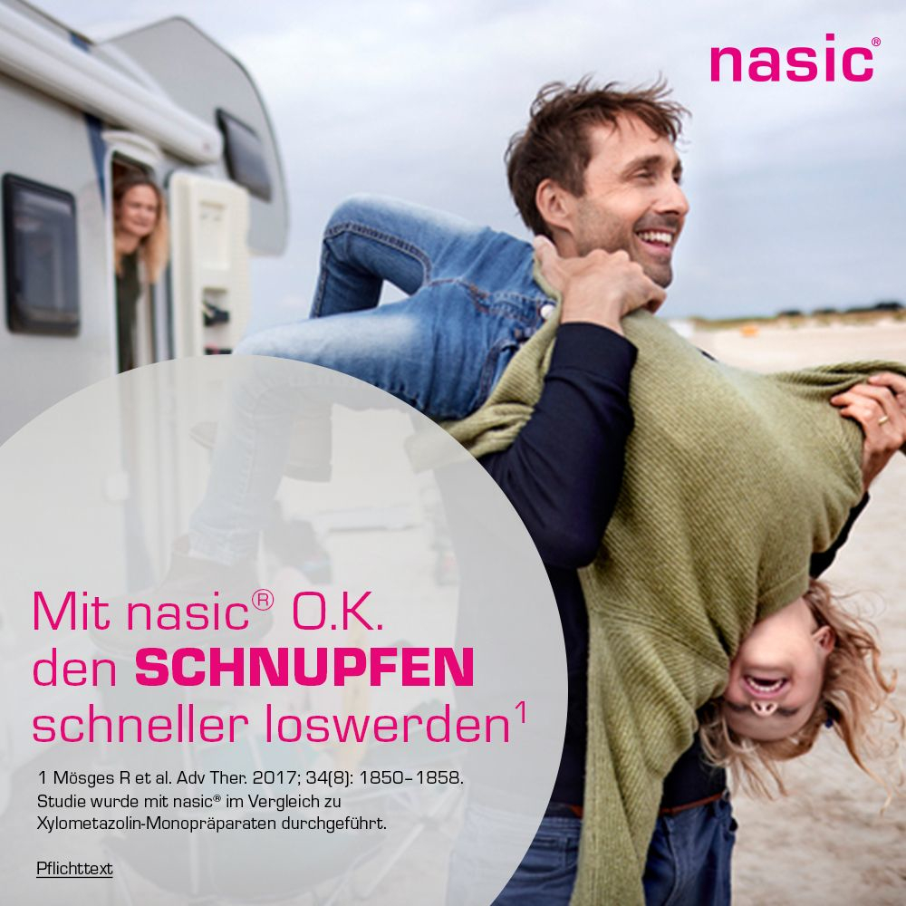 nasic O.K. Nasenspray Erwachsene und Schulkinder 10 ml Nasenspray