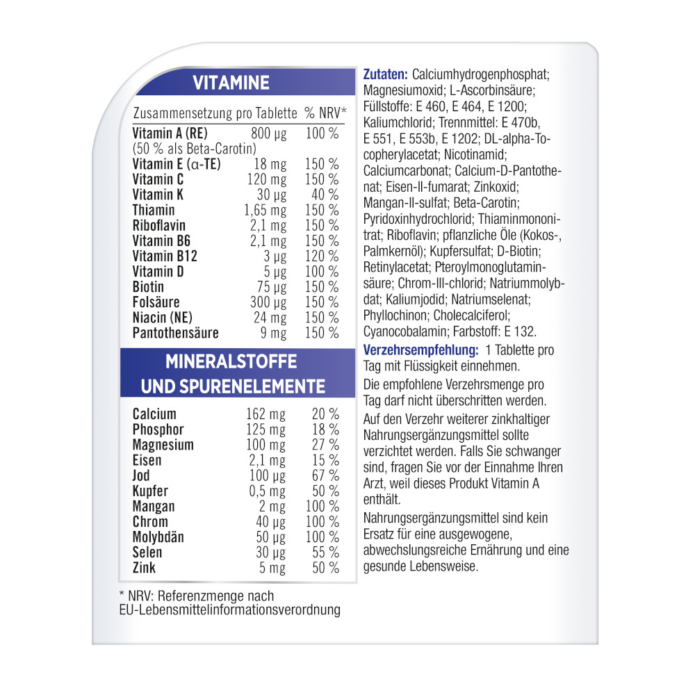 Centrum GENERATION 50+ 30 St Tabletten