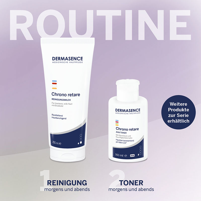 DERMASENCE Chrono retare REINIGUNGSMILCH 200 ml Körperpflege