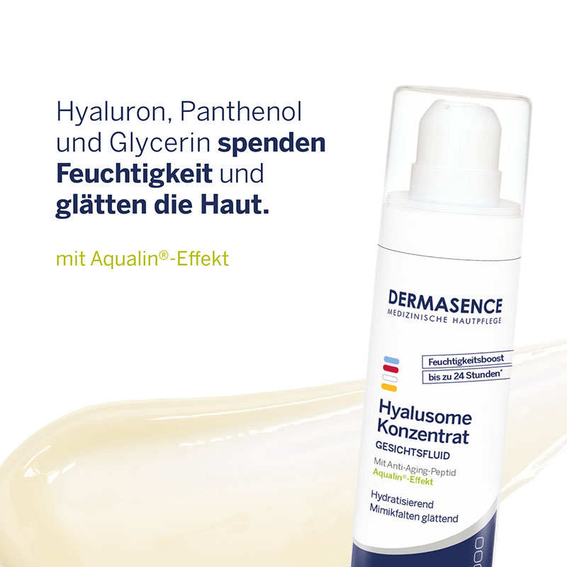 DERMASENCE Hyalusome Konzentrat GESICHTSFLUID 30 ml Emulsion