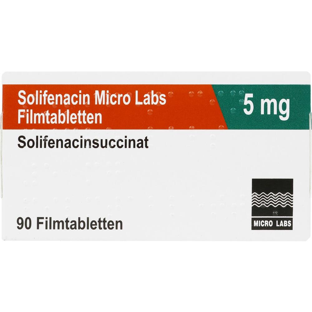 Solifenacin Micro Labs 5 mg 90 St Filmtabletten