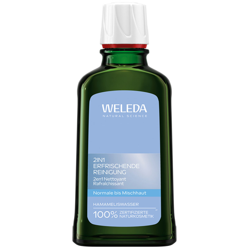 WELEDA 2in1 Erfrischende Reinigung 100 ml Milch