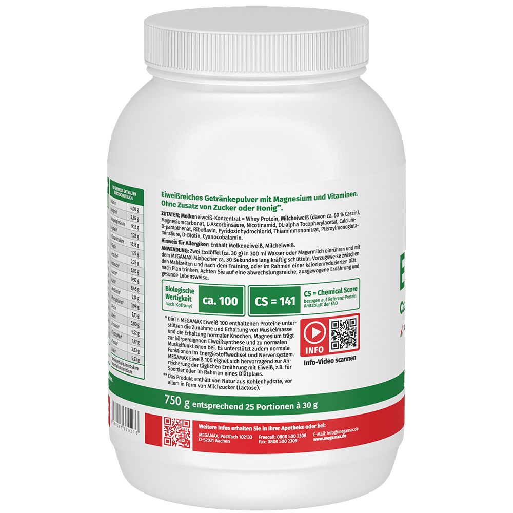 EIWEISS 100 Neutral Megamax Pulver 750 g Pulver