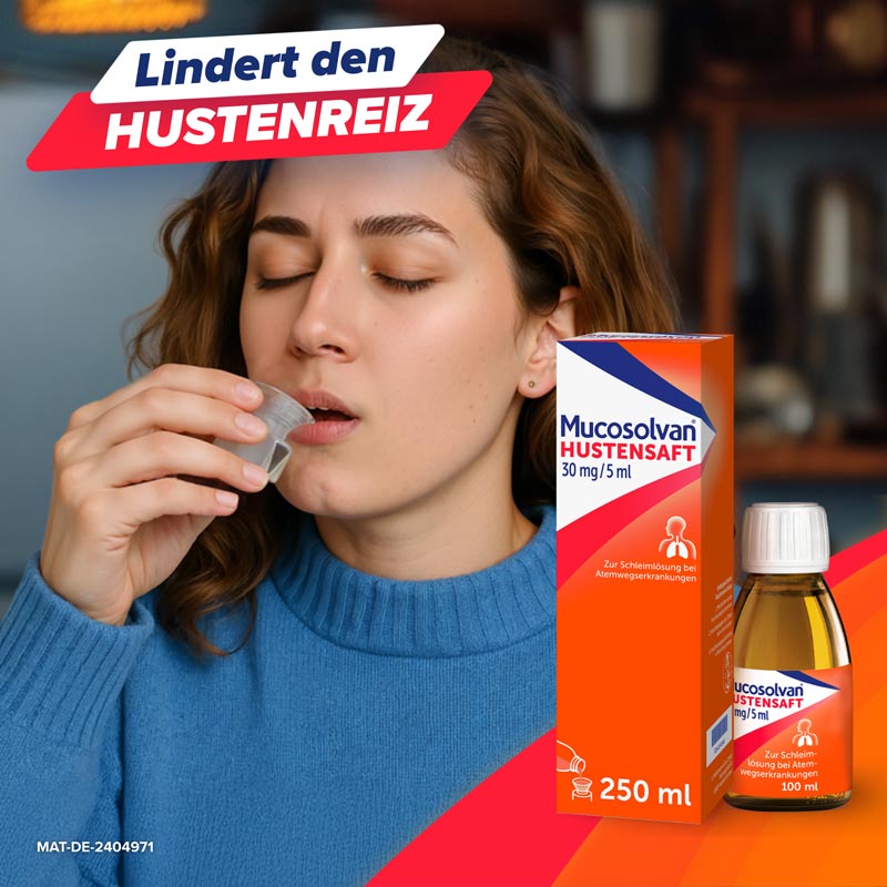 Mucosolvan HUSTENSAFT 30 mg/5 ml 250 ml Lösung zum Einnehmen