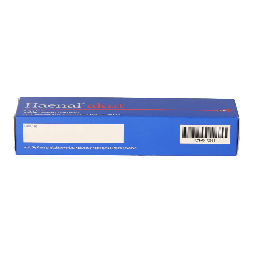 Haenal akut 50 g Creme