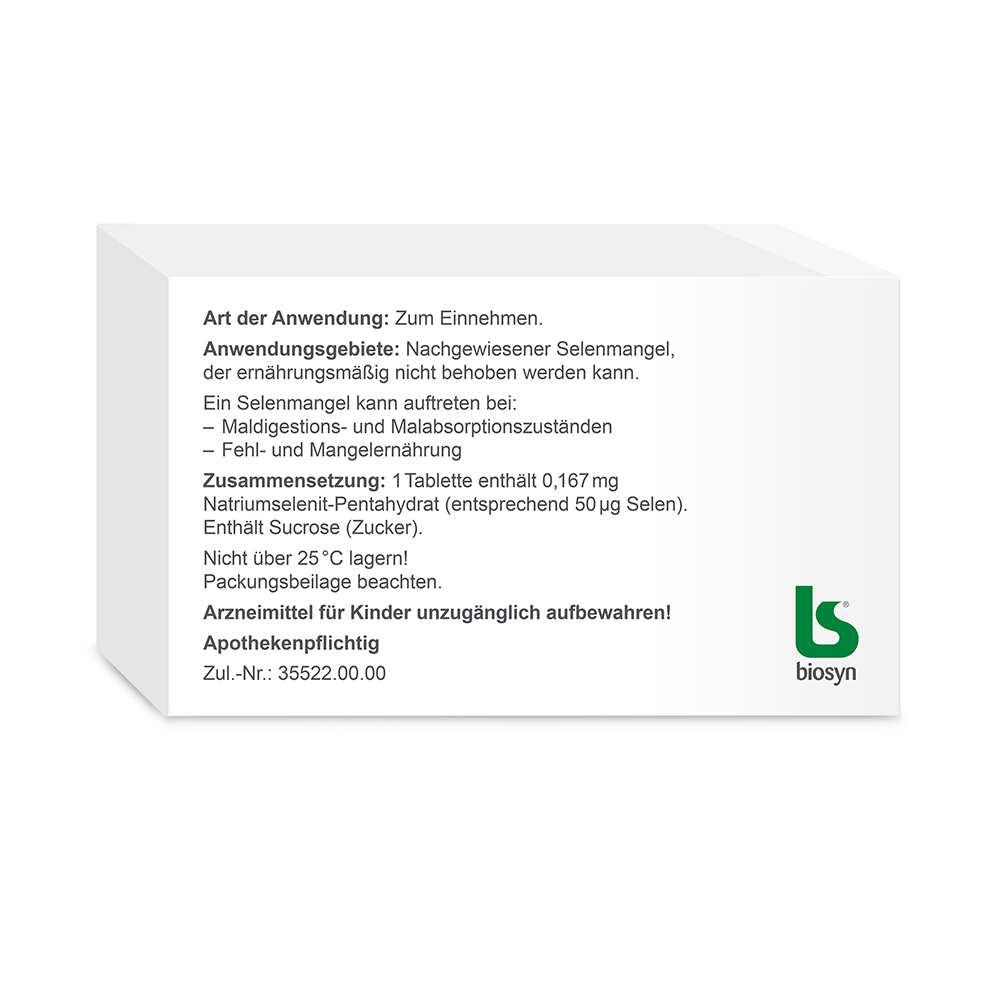 SELENASE 50 AP  100 St Tabletten
