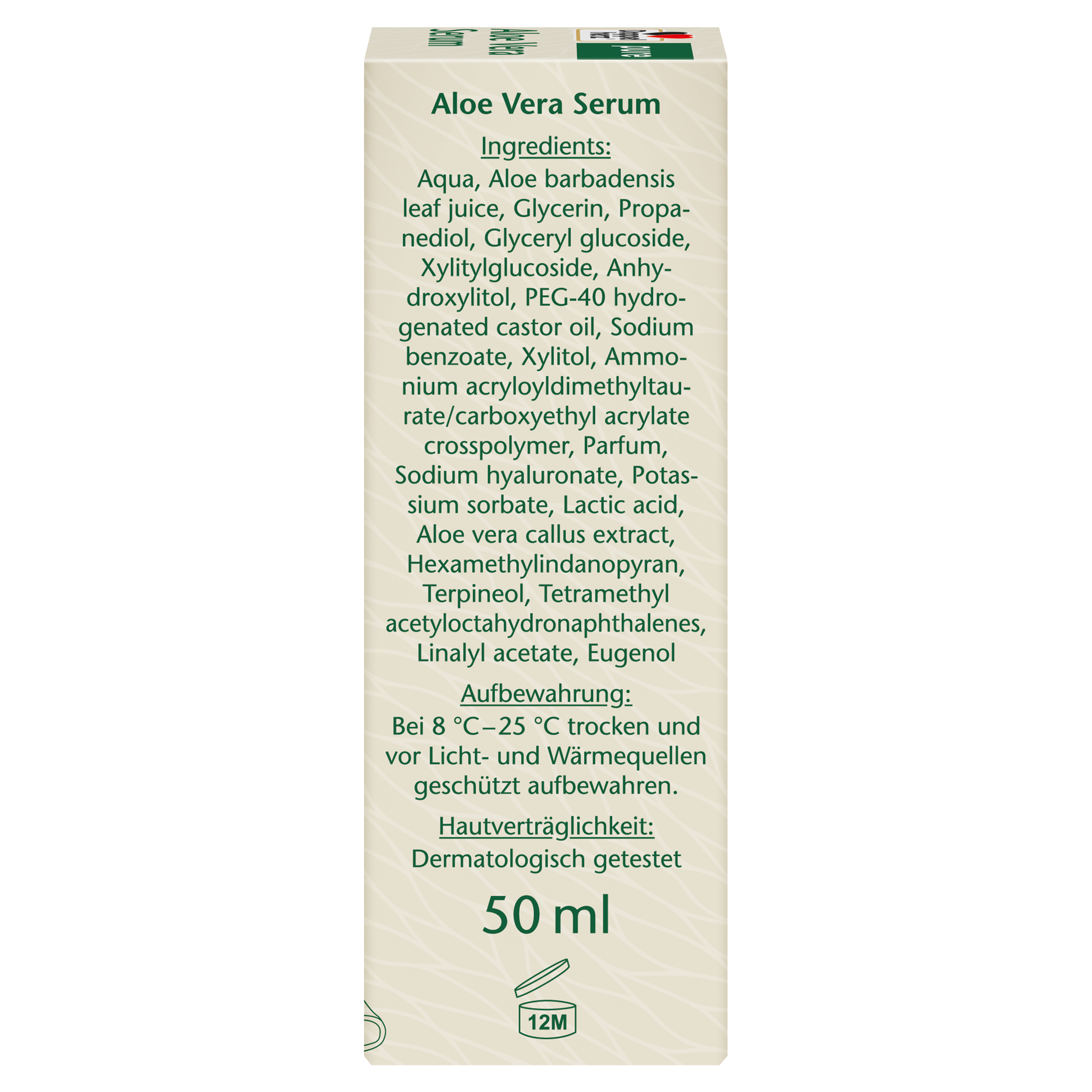 Doppelherz pure Aloe Vera Serum 50 ml Flüssigkeit