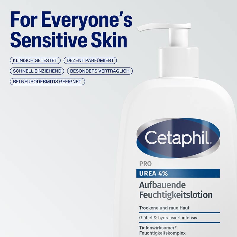 Cetaphil PRO UREA 4% Aufbauende Feuchtigkeitslotion 500 ml Lotion
