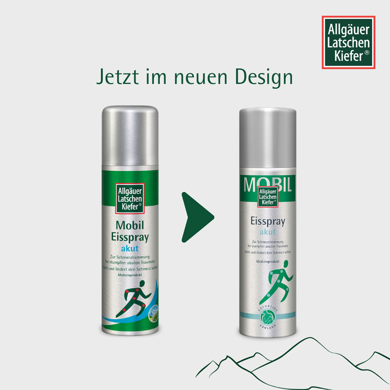 Allgäuer Latschen Kiefer MOBIL Eisspray akut 150 ml Spray