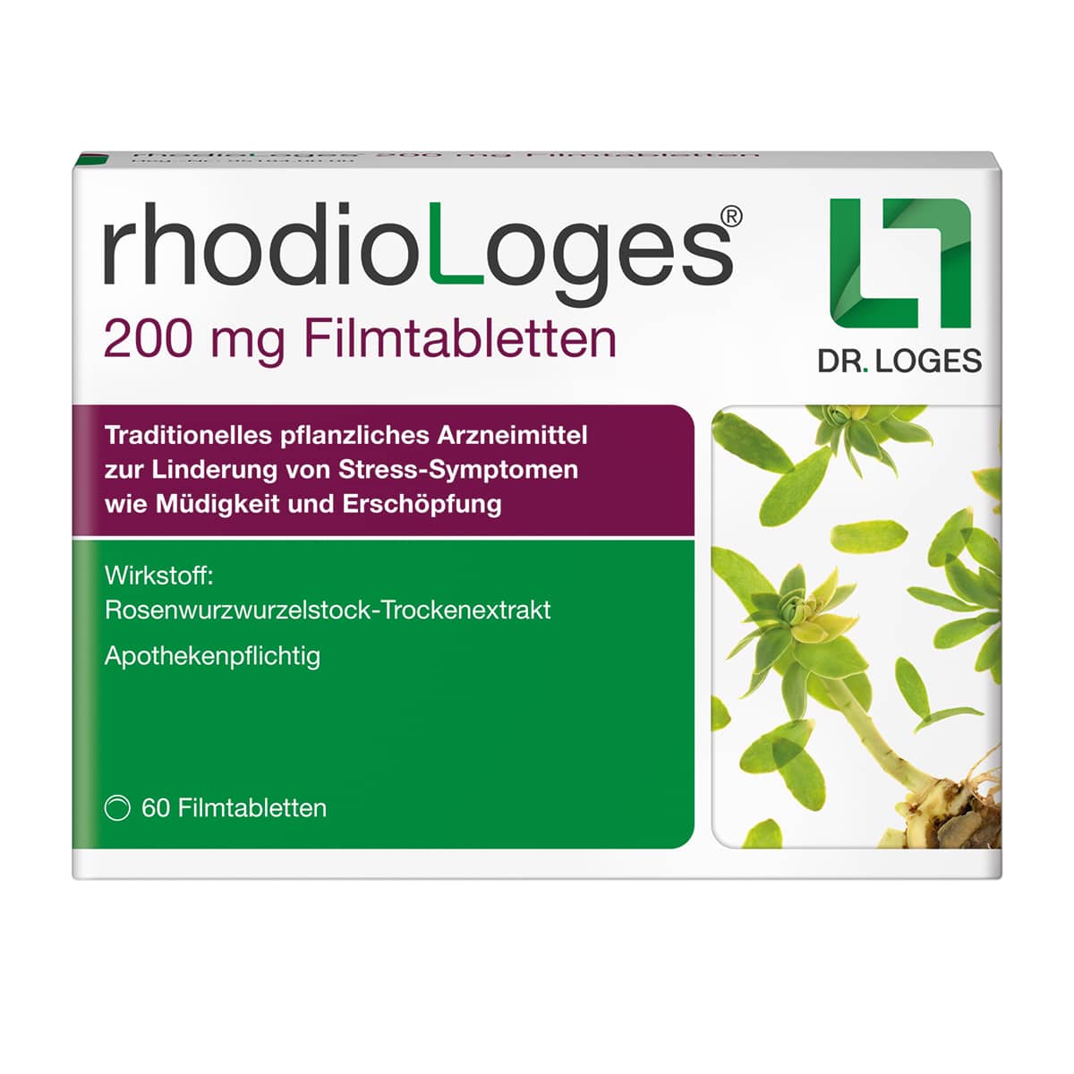 rhodioLoges 200 mg 60 St Filmtabletten