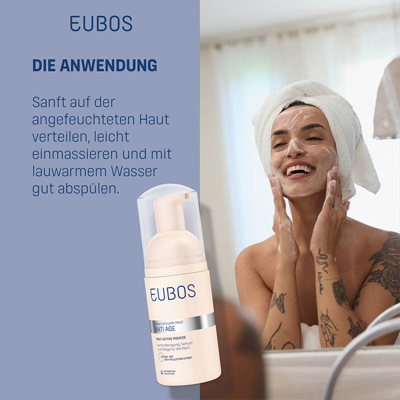 EUBOS Anspruchsvolle Haut ANTI AGE MULTI ACTIVE MOUSSE 100 ml Schaum