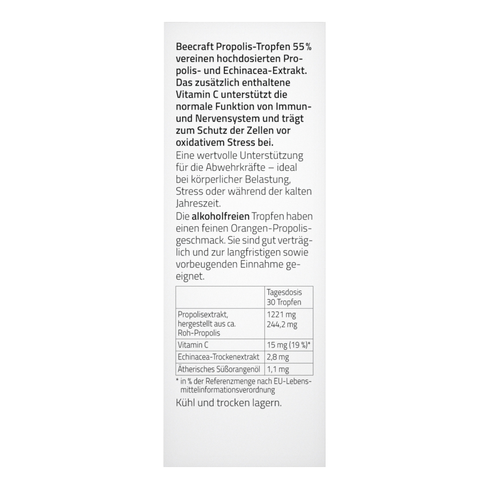 beecraft PROPOLIS Tropfen 55 % mit Echinacea 30 ml Tropfen