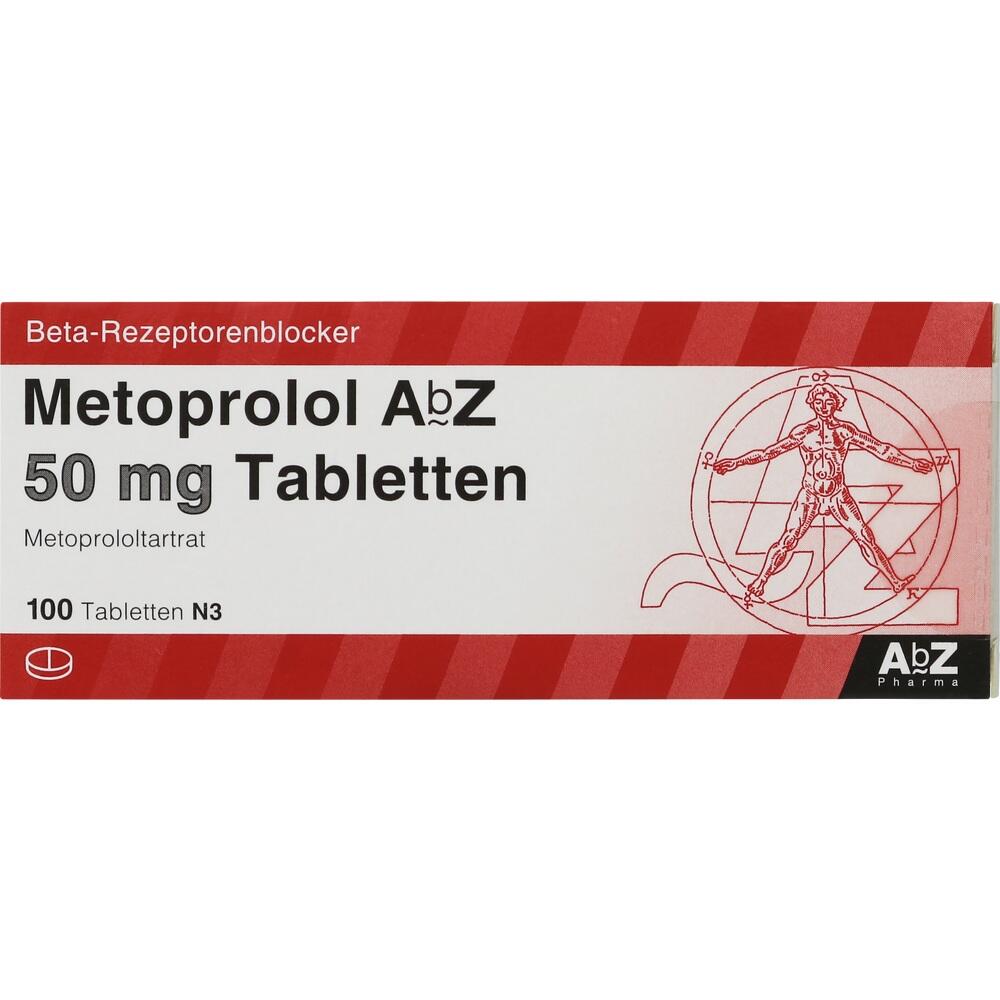 Metoprolol AbZ 50mg 100 St Tabletten