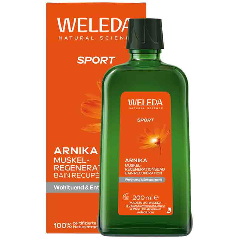 WELEDA Sport & Muskel Regenerationsbad Arnika 200 ml Bad