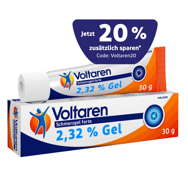 Voltaren Schmerzgel forte 23,2 mg/g- Jetzt 20% sparen - Jetzt 20% sparen 30 g Gel