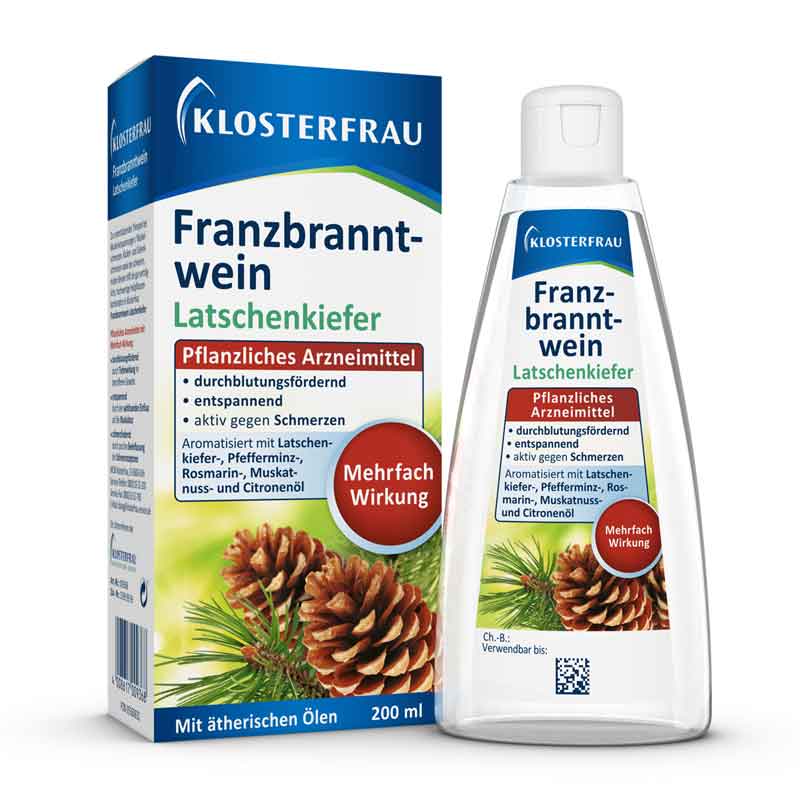 Klosterfrau Franzbranntwein Latschenkiefer 200 ml Franzbranntwein