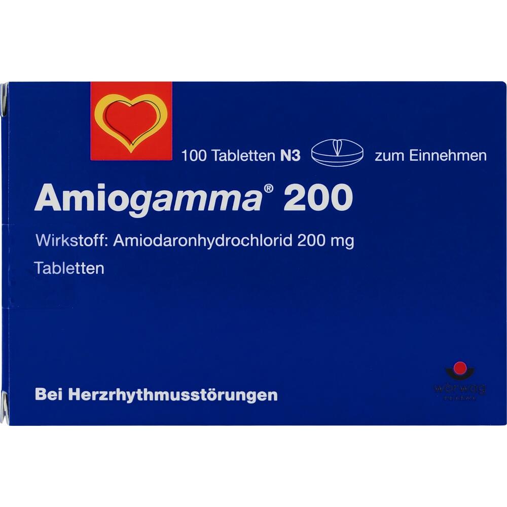 AMIOGAMMA 200 Tabletten 100 St Tabletten