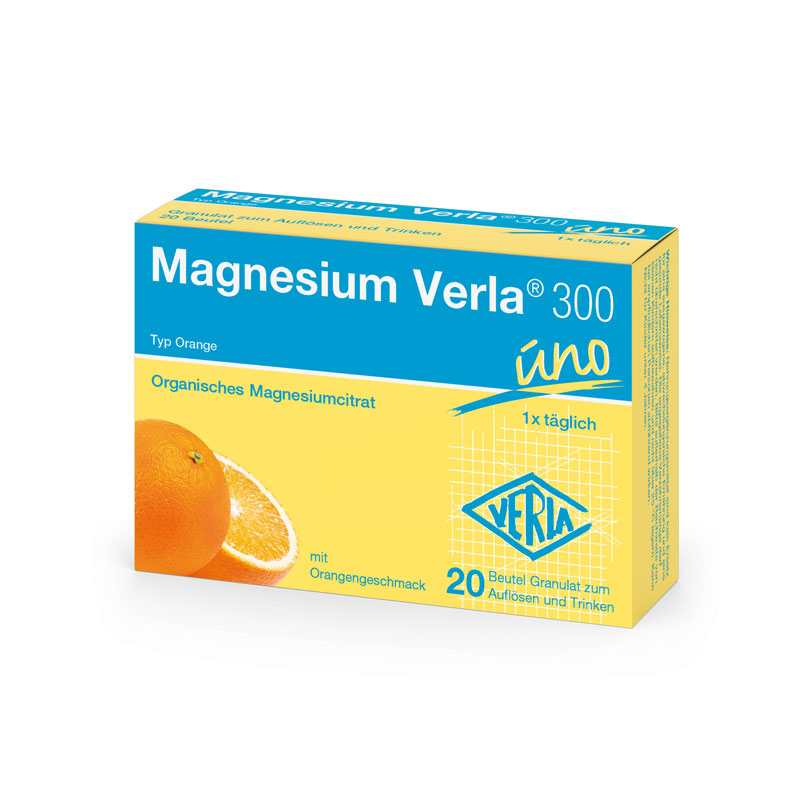 Magnesium Verla 300 uno Typ Orange 20 St Granulat