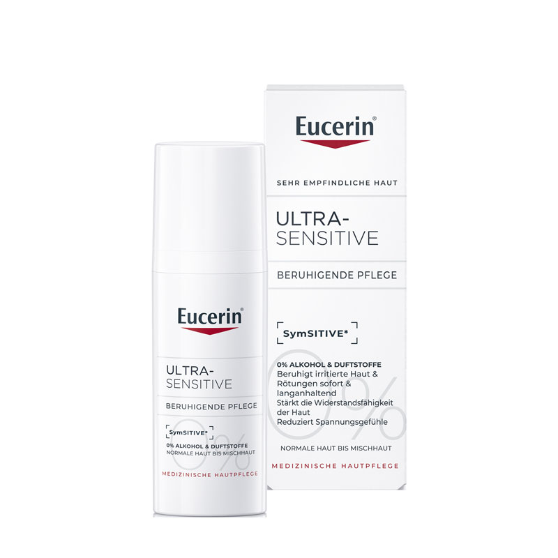 Eucerin UltraSensitive Beruhigende Pflege für normale Haut bis Mischhaut Creme 50 ml Creme