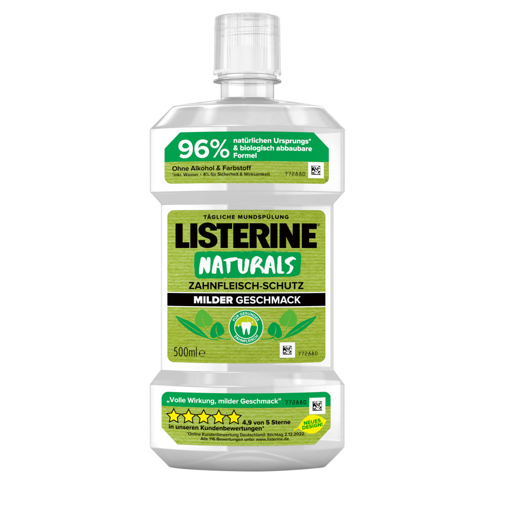 LISTERINE Naturals Zahnfleisch-Schutz 500 ml Lösung