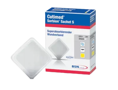 SORBION Cutimed Sachet S Wundauflage 10x20 cm 12 St Pflaster