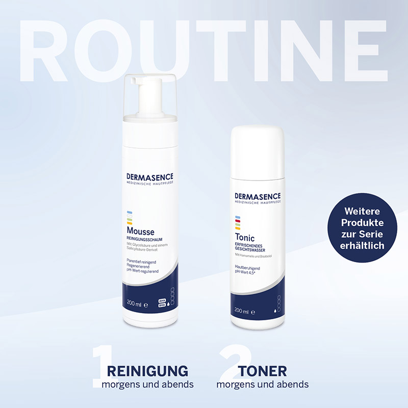 DERMASENCE Mousse REINIGUNGSSCHAUM 200 ml Schaum