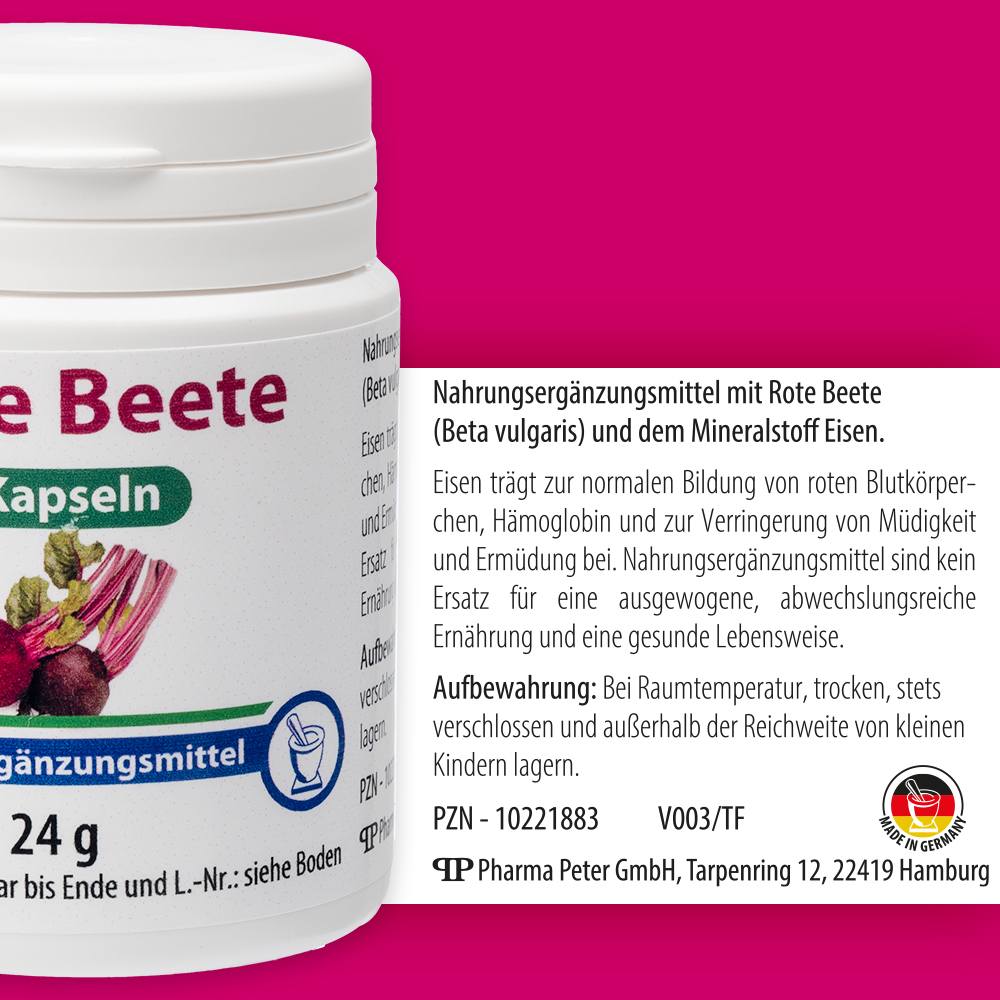 ROTE BEETE Kapseln 60 St Kapseln
