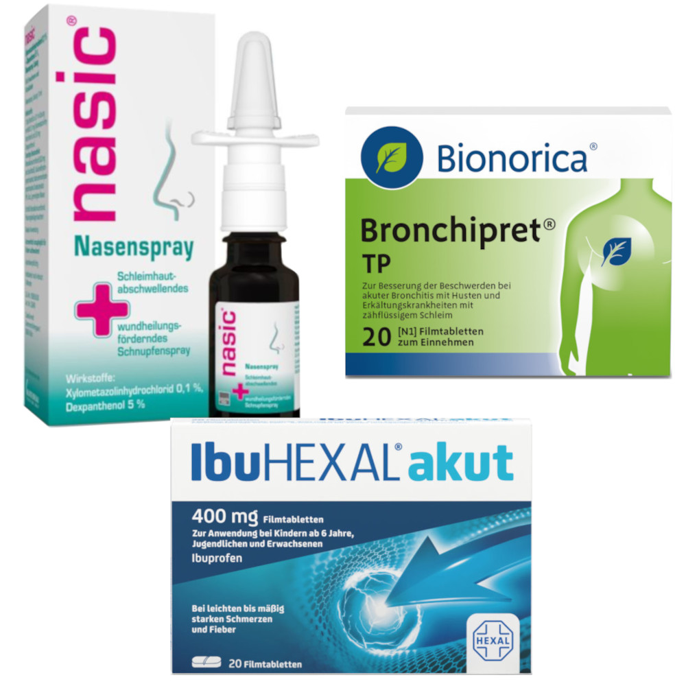 Erkältungsset Husten 1 Sparset