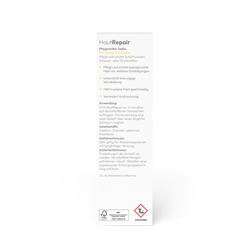 PHA HautRepair Tube für Hunde und Katzen 125 g Tube