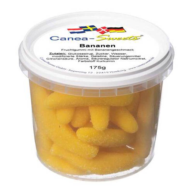 Canea-Sweets Bananen  175 g Bonbons