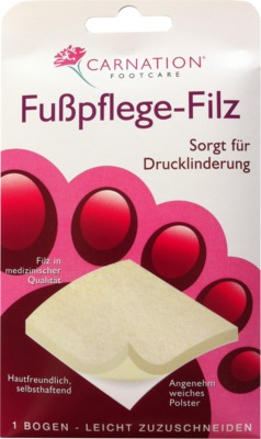 CARNATION Fußpflege-Filz 1 St Pflaster