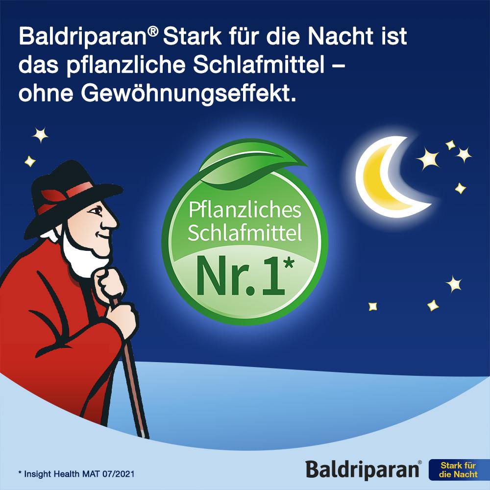 Baldriparan Stark für die Nacht 90 St Überzogene Tabletten
