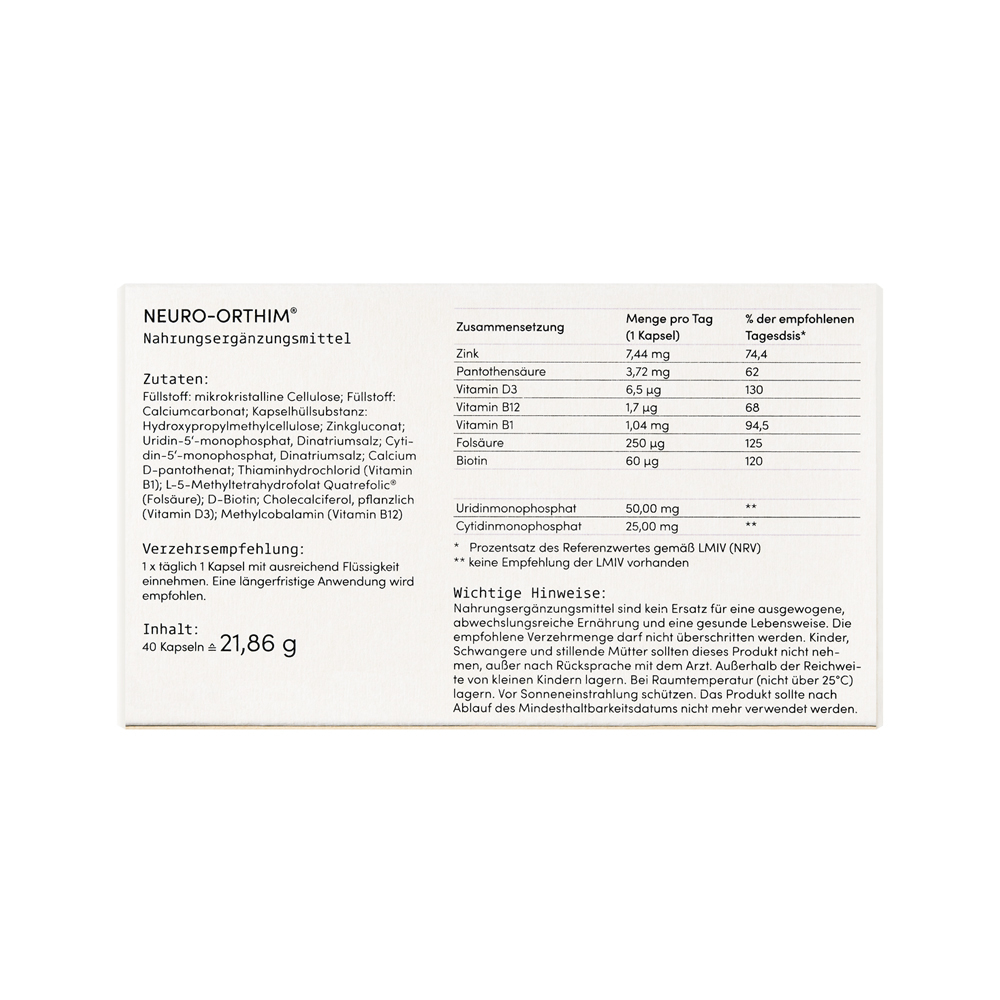 NEURO-ORTHIM 40 St Kapseln