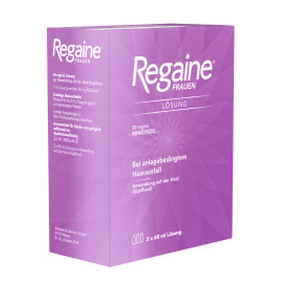 Regaine FRAUEN Lösung (3 Mon. Packung) bei erblich bedingtem Haarausfall