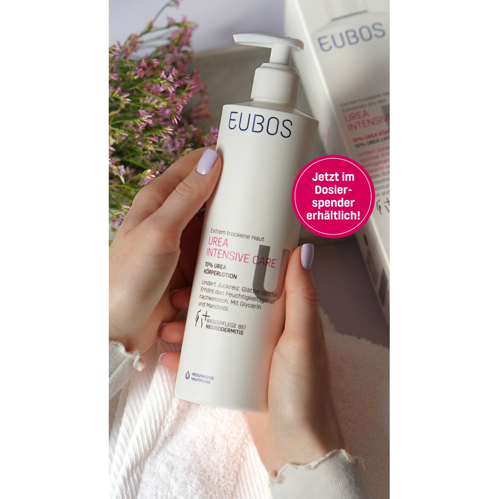 EUBOS UREA 10% KÖRPERLOTION SPENDER 400 ml Lotion