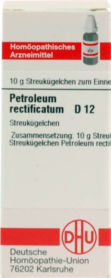 PETROLEUM RECTIFICATUM D 12 Globuli 10 g Globuli