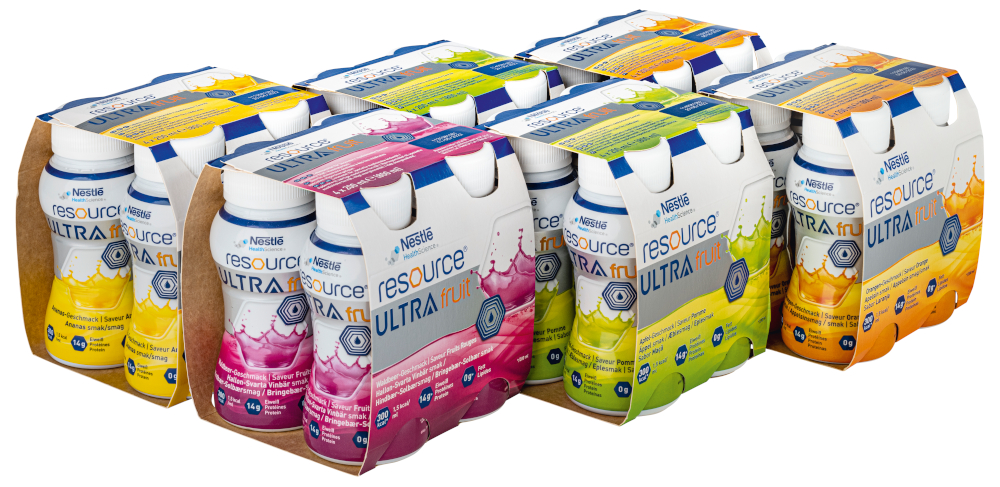 resource ULTRA fruit Mischkarton 6X4X200 ml Flüssigkeit