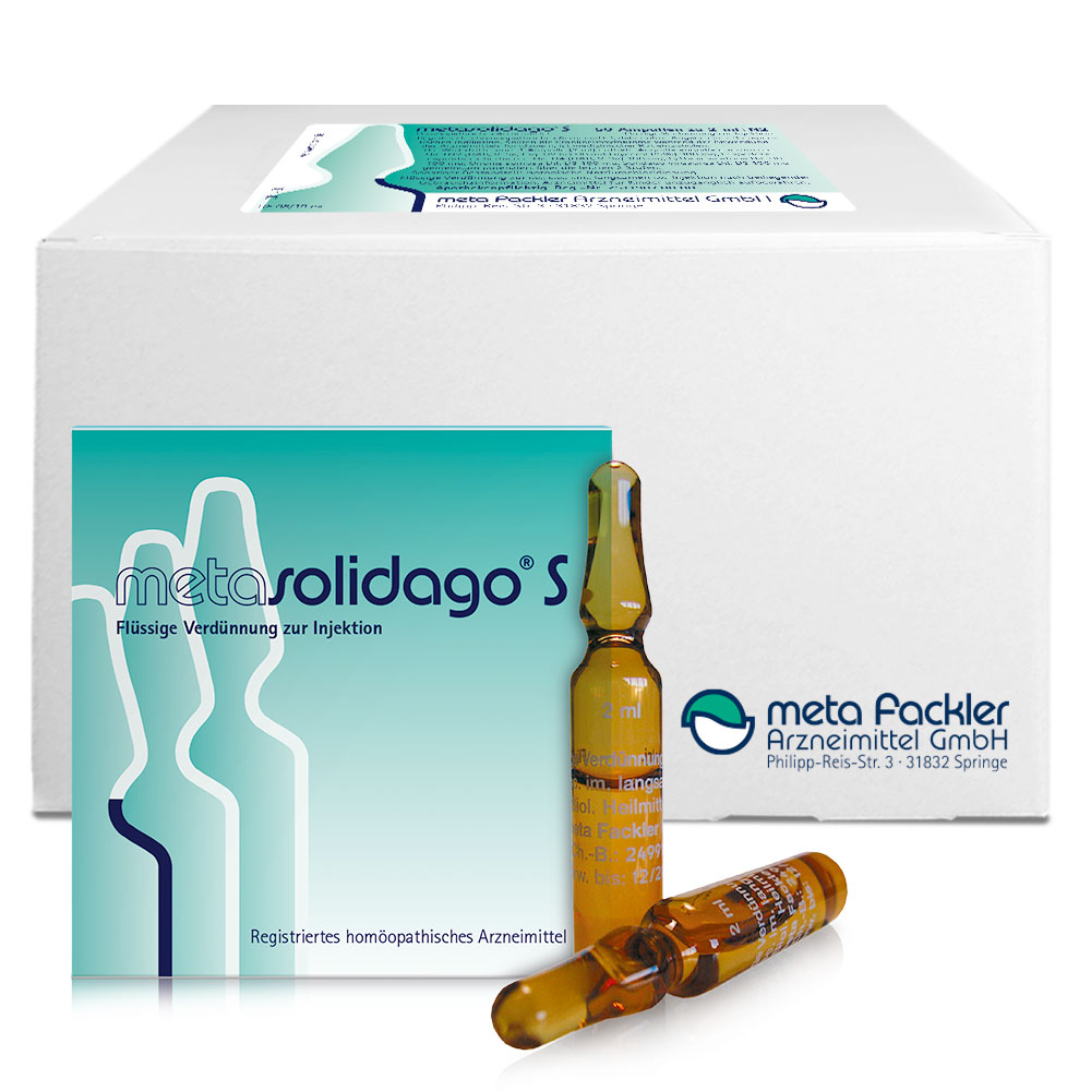 METASOLIDAGO S Injektionslösung 100X2 ml Injektionslösung