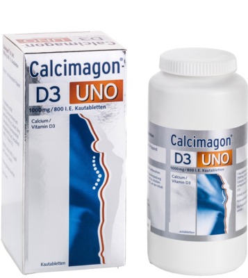 Calcimagon-D3 UNO 1000mg/800 I.E. 60 St Kautabletten