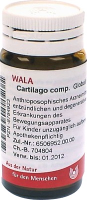 WALA Cartilago comp. Globuli 20 g Globuli