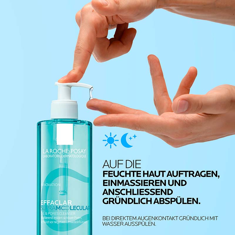 LA ROCHE-POSAY EFFACLAR SUPRAMOLECULAR OIL & PORES CLEANSER 400 ml Gel