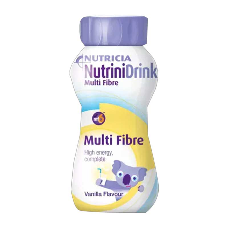 NutriniDrink Multi Fibre Vanille 32X200 ml Flüssigkeit