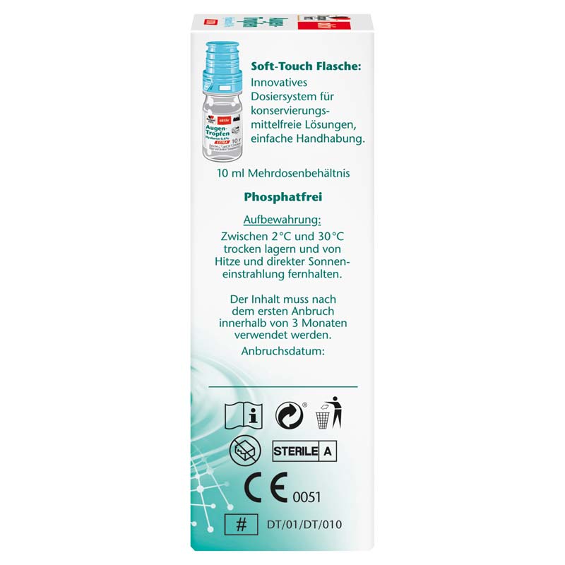 Doppelherz aktiv Augen-Tropfen Hyaluron 0,4% EXTRA 10 ml Tropfen